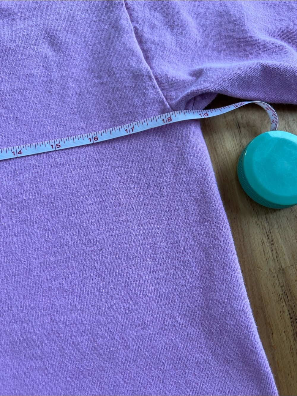 Vintage Champion Long Sleeve Tee Small Heather Orchid Pink Purple - Picture 5 of 8